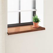Prozorska klupčica Smeđe drvo 80 x 45 x 4,5 cm PVC