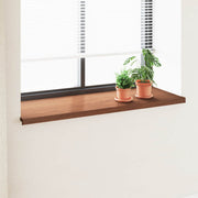 Prozorska klupčica Smeđe drvo 120 x 50 x 4,5 cm PVC