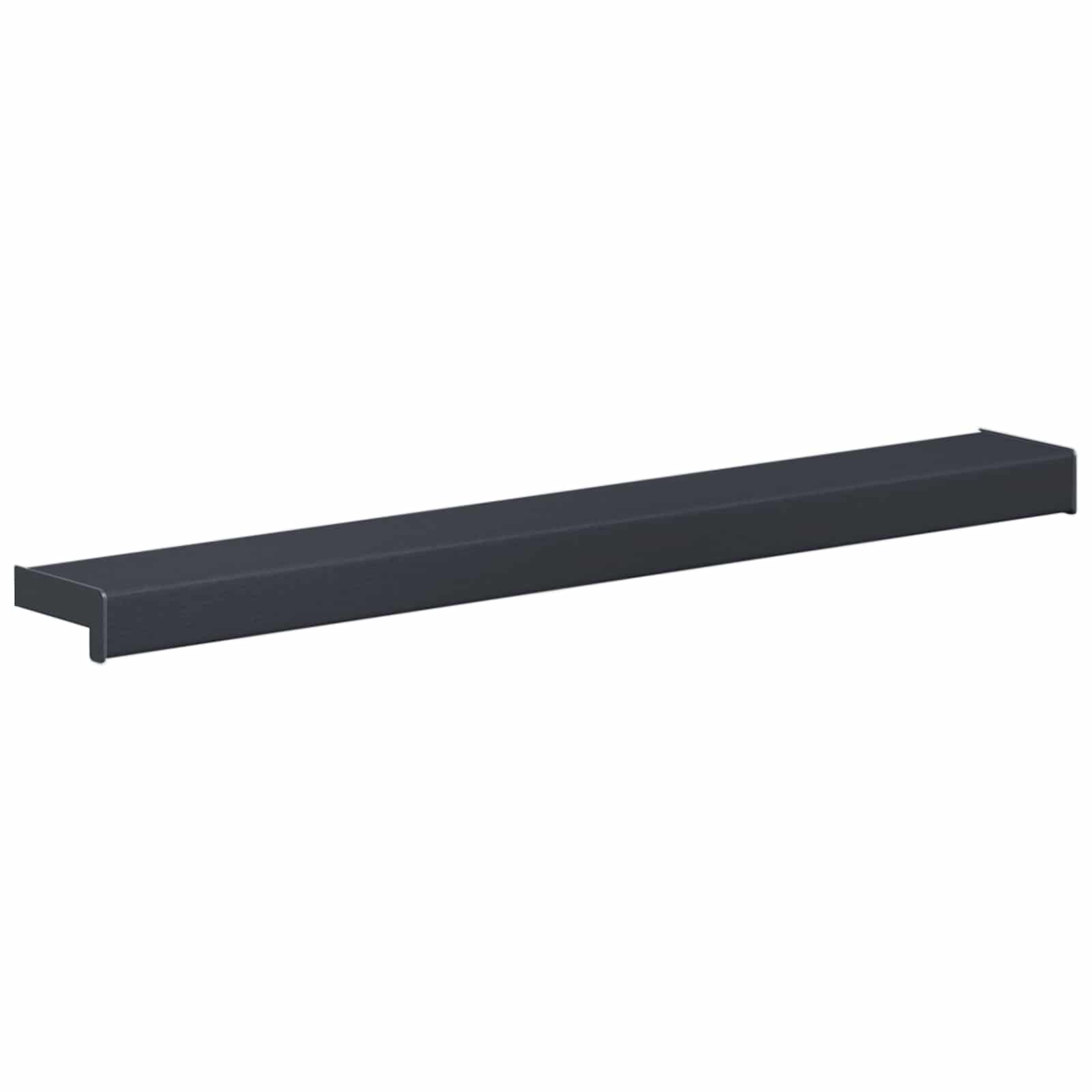 Prozorska klupčica Antracit s drvenim uzorkom 60 x 10 x 4,5 cm