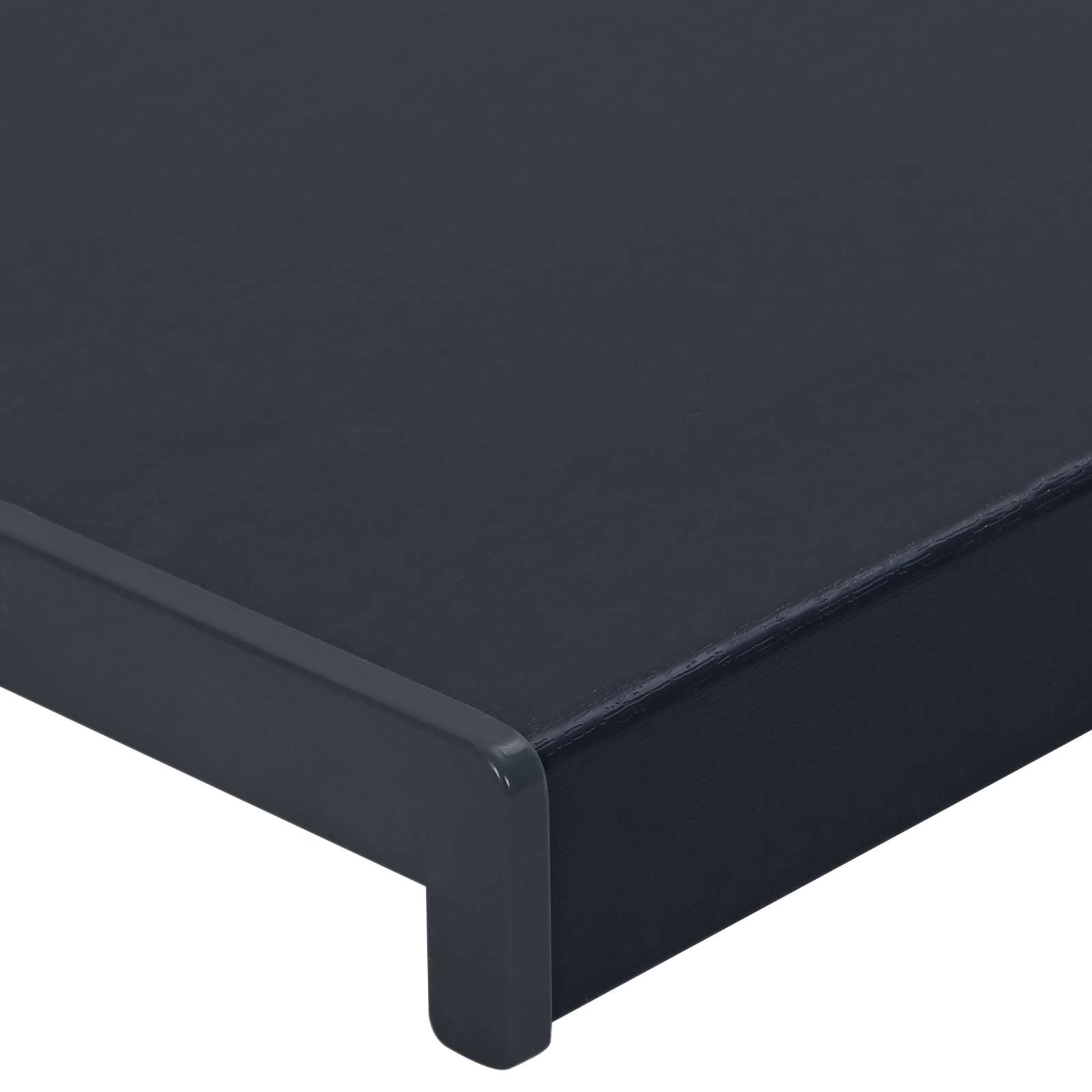 Prozorska klupčica Antracit s drvenim uzorkom 80 x 15 x 4,5 cm