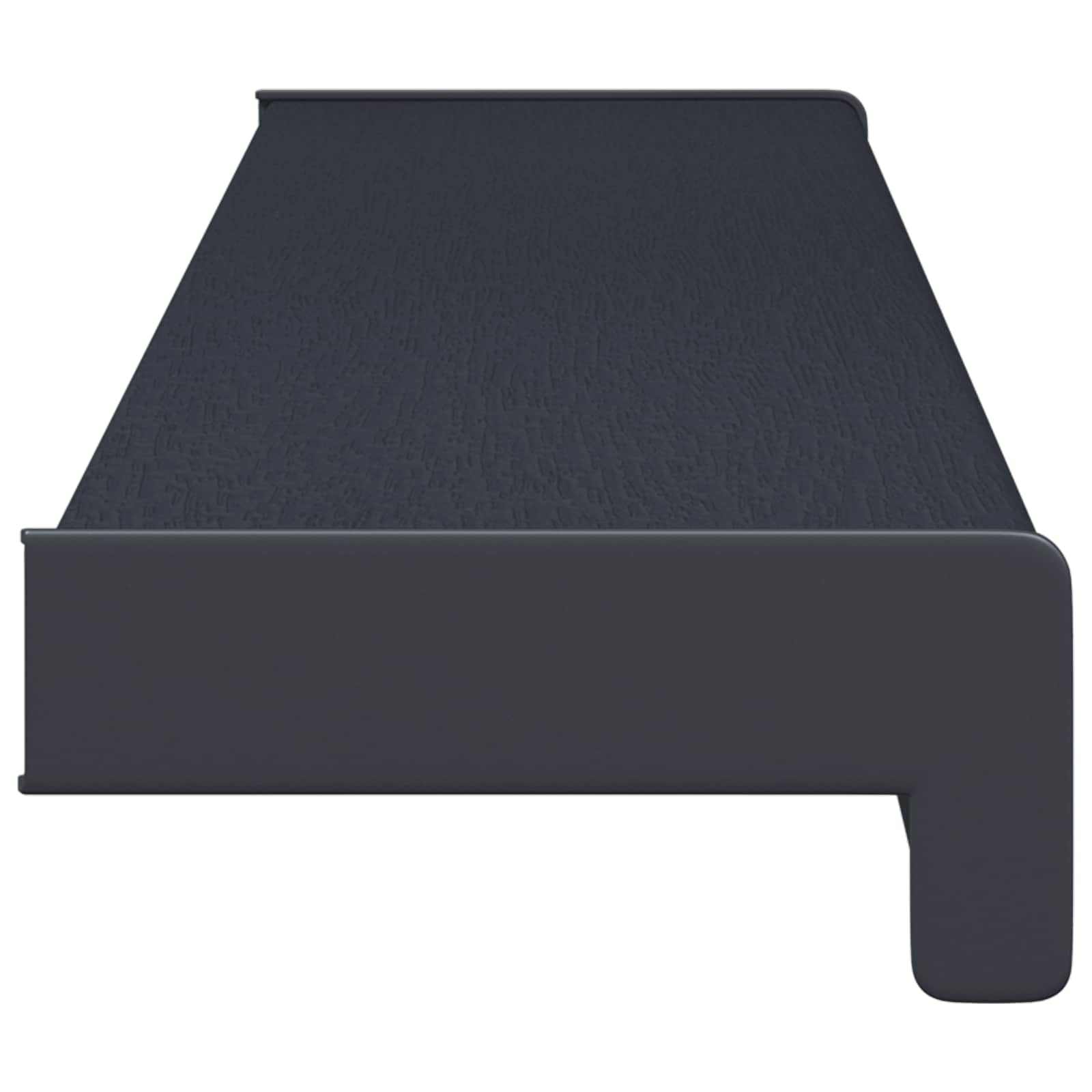 Prozorska klupčica Antracit s drvenim uzorkom 80 x 15 x 4,5 cm