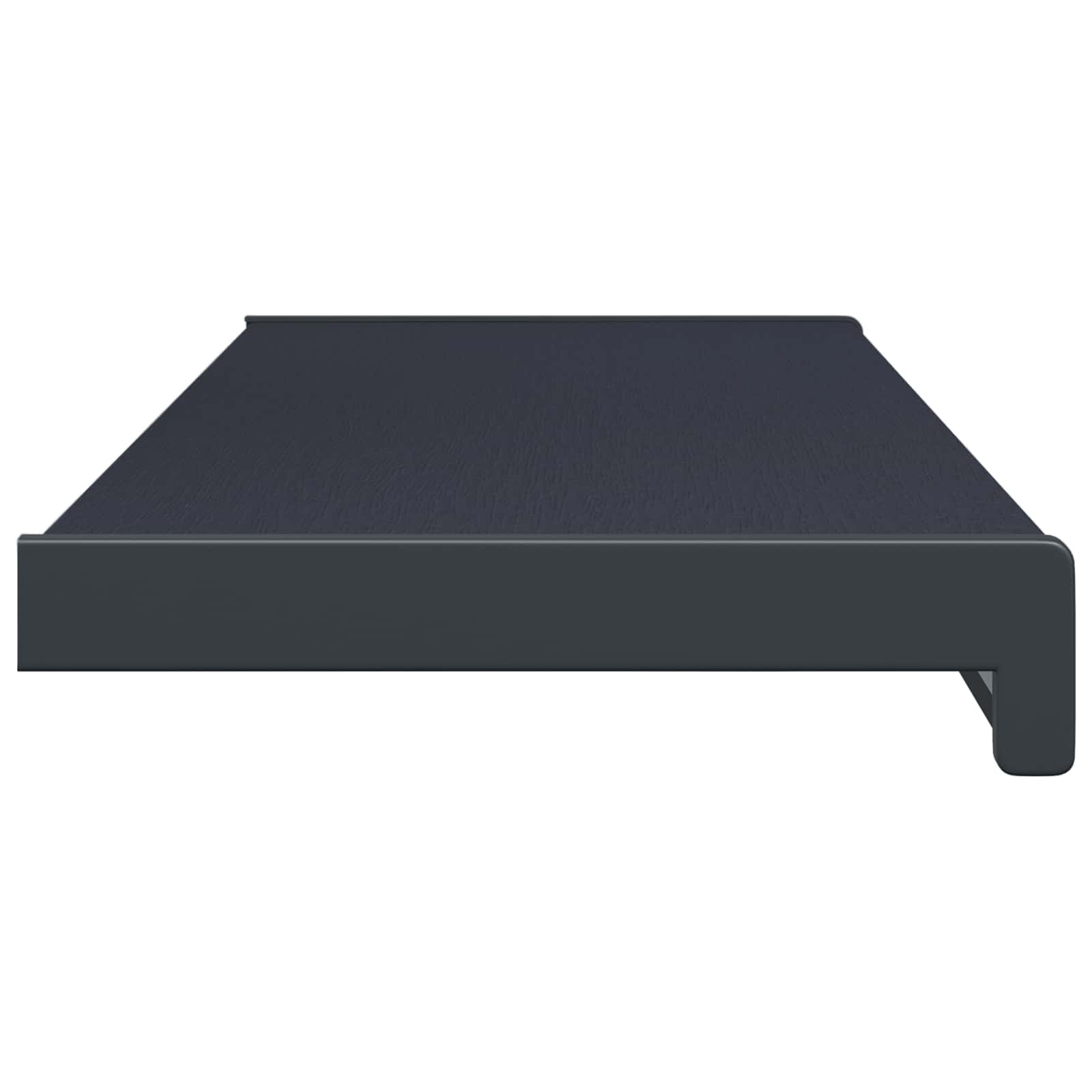 Prozorska klupčica Antracit s drvenim uzorkom 100 x 20 x 4,5 cm