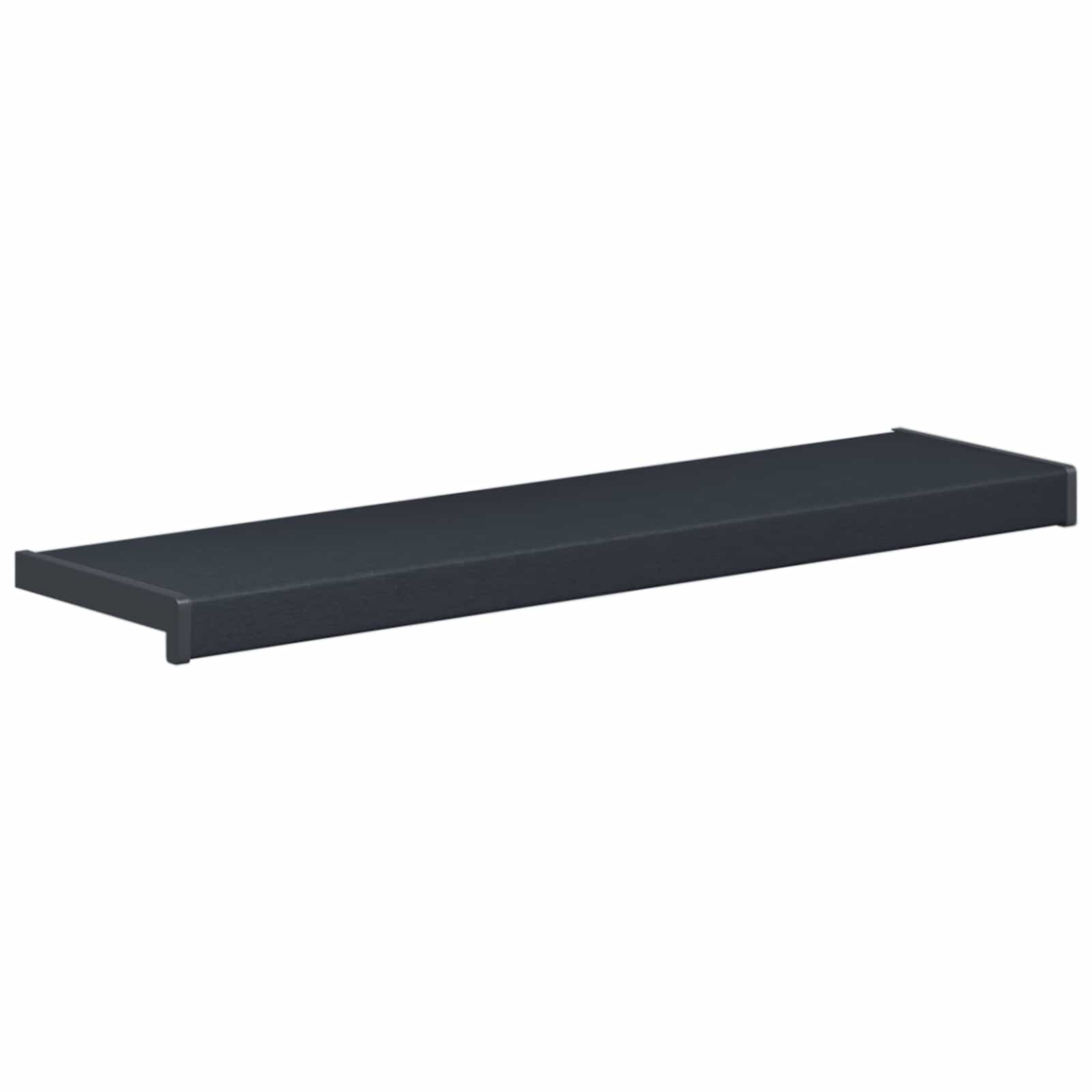 Prozorska klupčica Antracit s drvenim uzorkom 100 x 25 x 4,5 cm