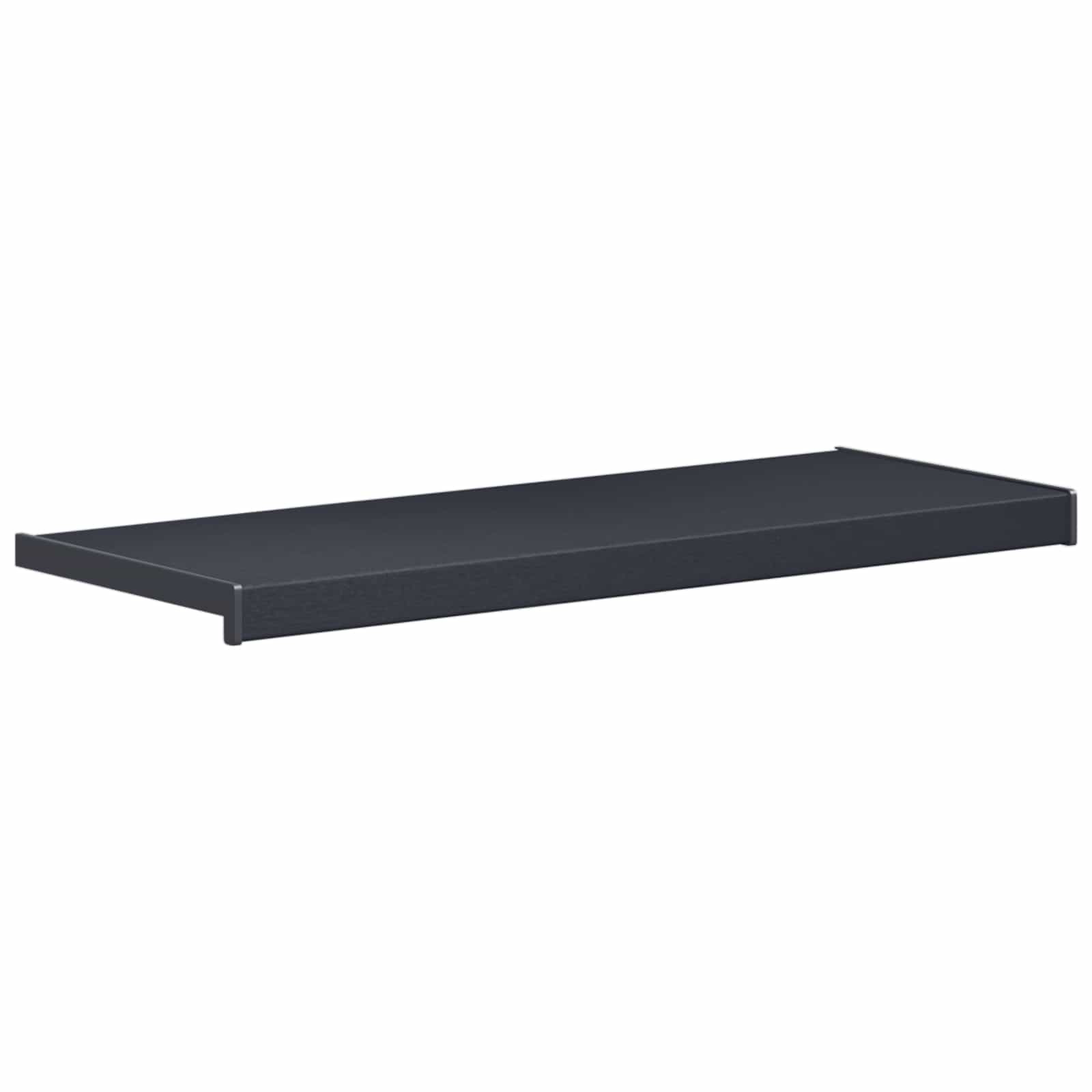 Prozorska klupčica Antracit s drvenim uzorkom 100 x 35 x 4,5 cm