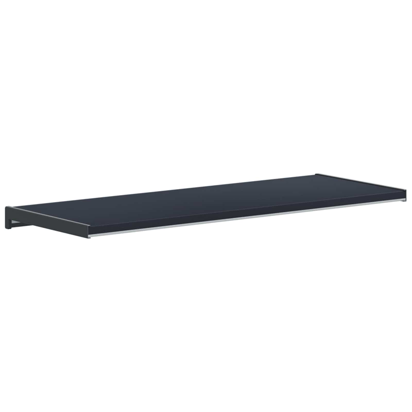 Prozorska klupčica Antracit s drvenim uzorkom 100 x 35 x 4,5 cm