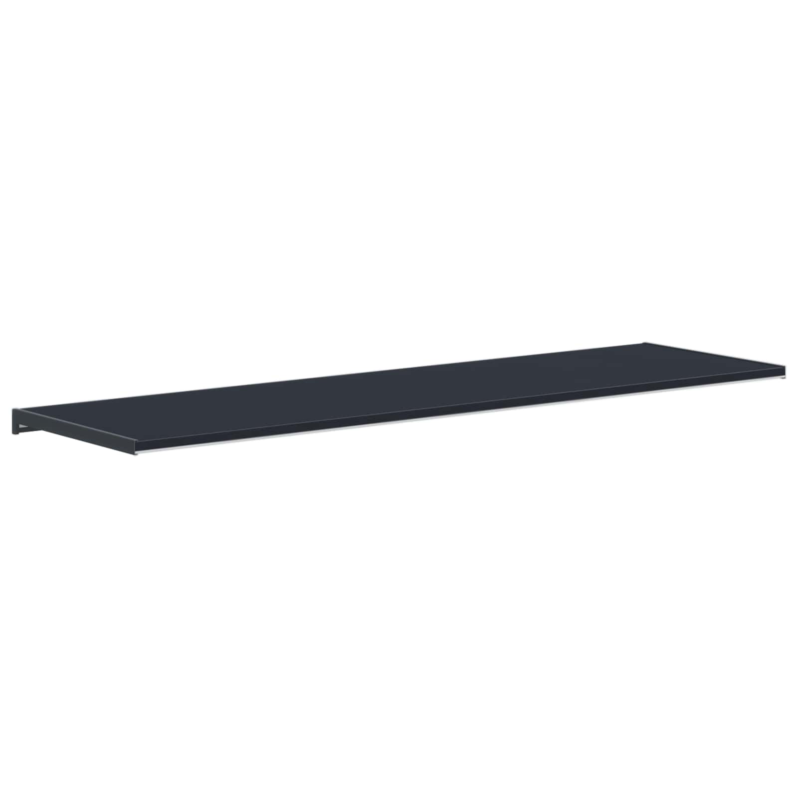 Prozorska klupčica Antracit s drvenim uzorkom 140 x 45 x 4,5 cm