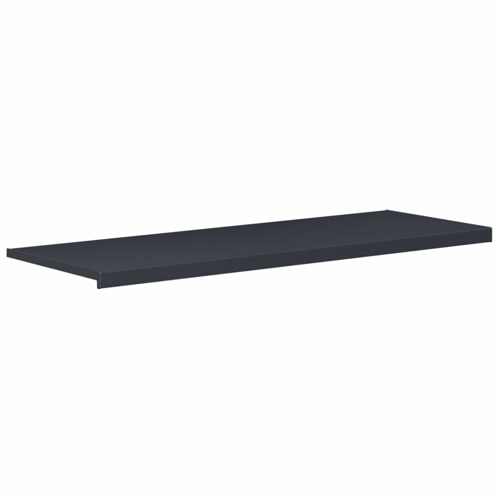 Prozorska klupčica Antracit s drvenim uzorkom 120 x 50 x 4,5 cm