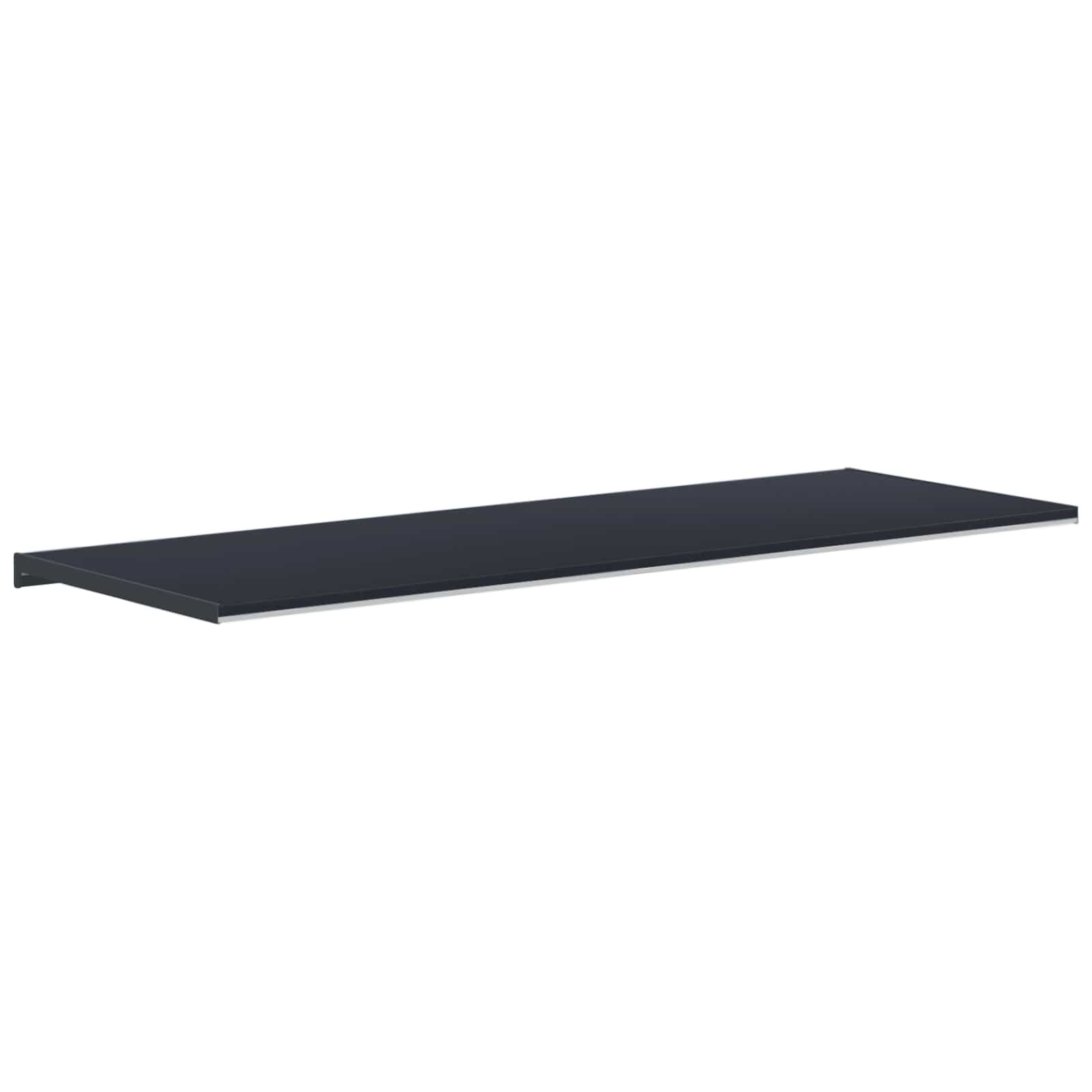 Prozorska klupčica Antracit s drvenim uzorkom 120 x 50 x 4,5 cm
