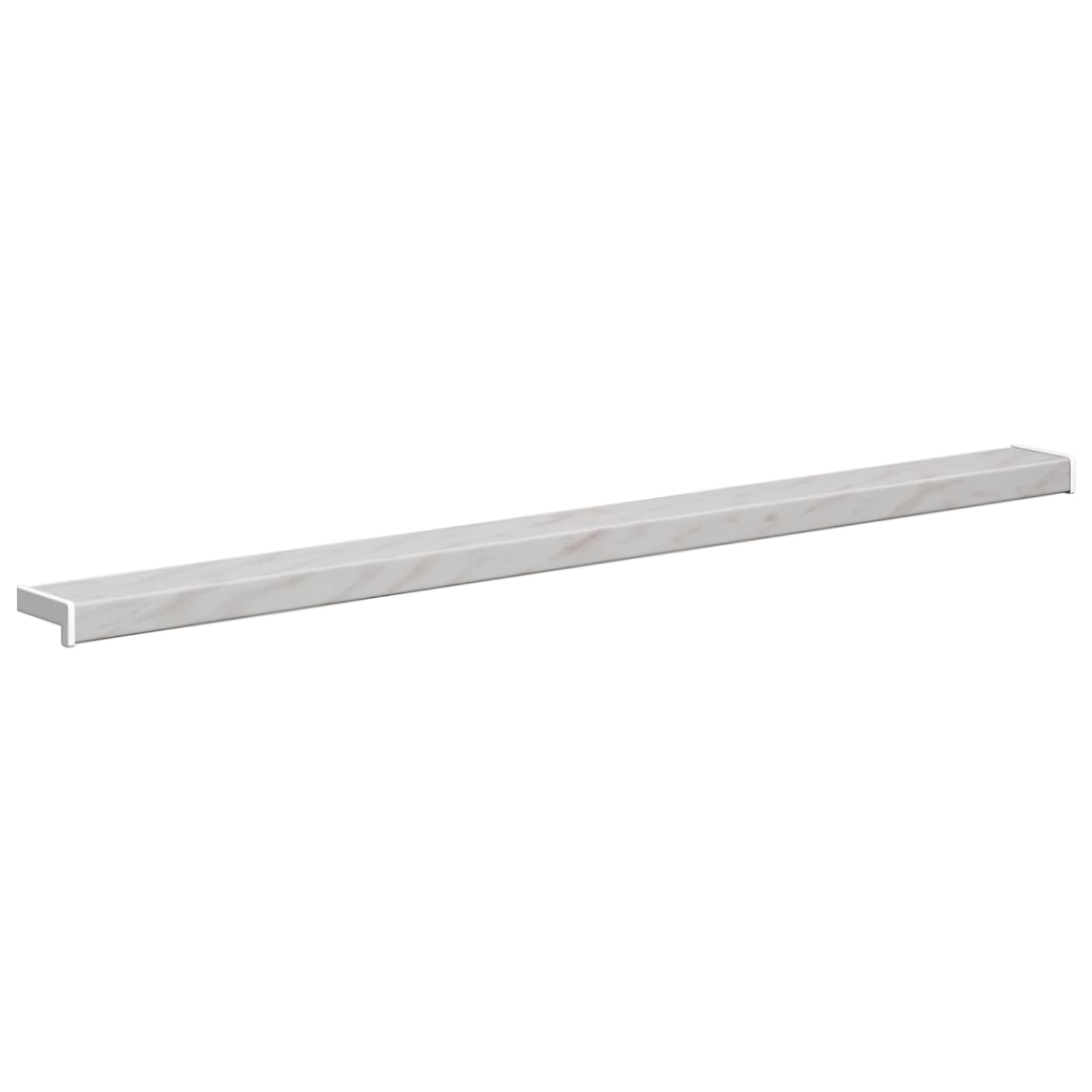 Prozorska klupčica Mramorna tekstura 120 x 10 x 4,5 cm PVC