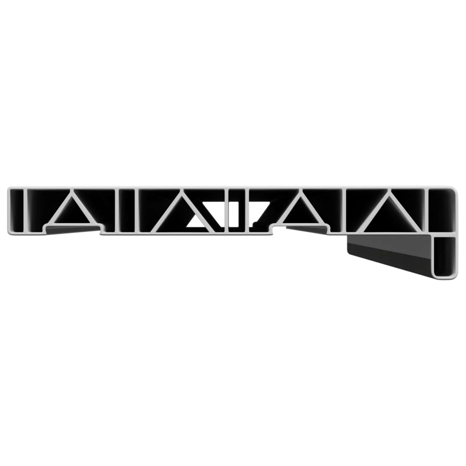 Prozorska klupčica Mramorna tekstura 80 x 20 x 4,5 cm PVC