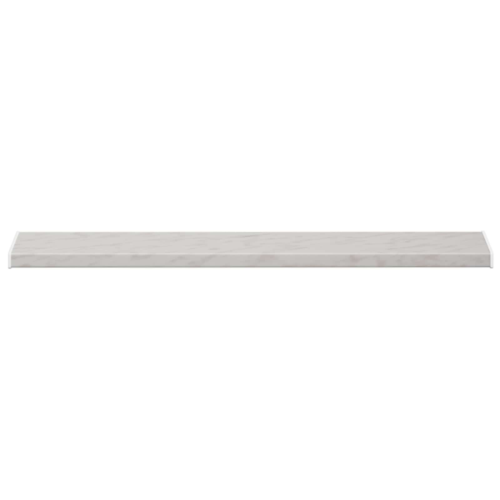 Prozorska klupčica Mramorna tekstura 140 x 20 x 4,5 cm PVC