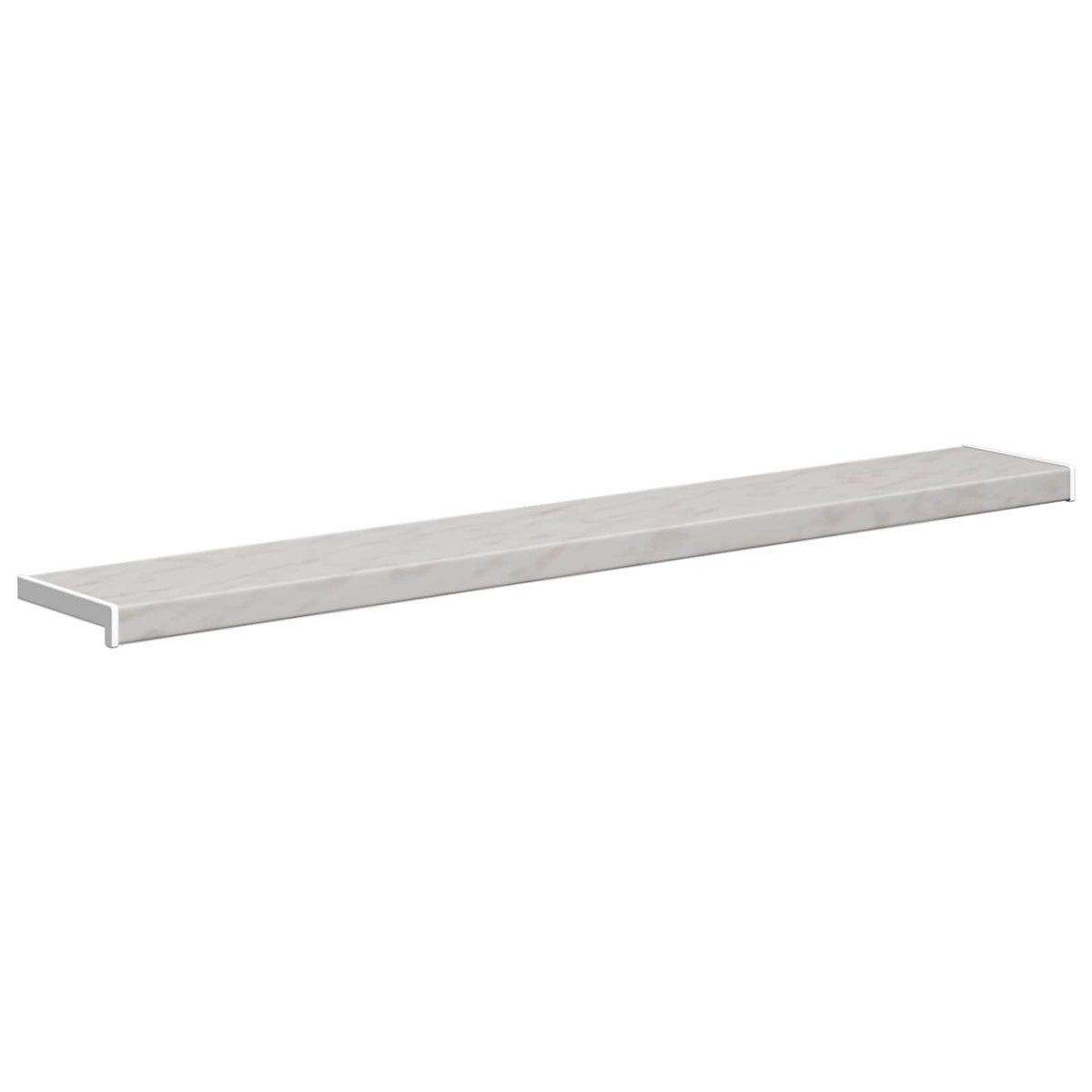 Prozorska klupčica Mramorna tekstura 140 x 25 x 4,5 cm PVC