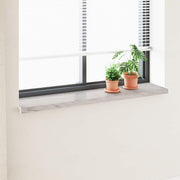 Prozorska klupčica Mramorna tekstura 140 x 30 x 4,5 cm PVC