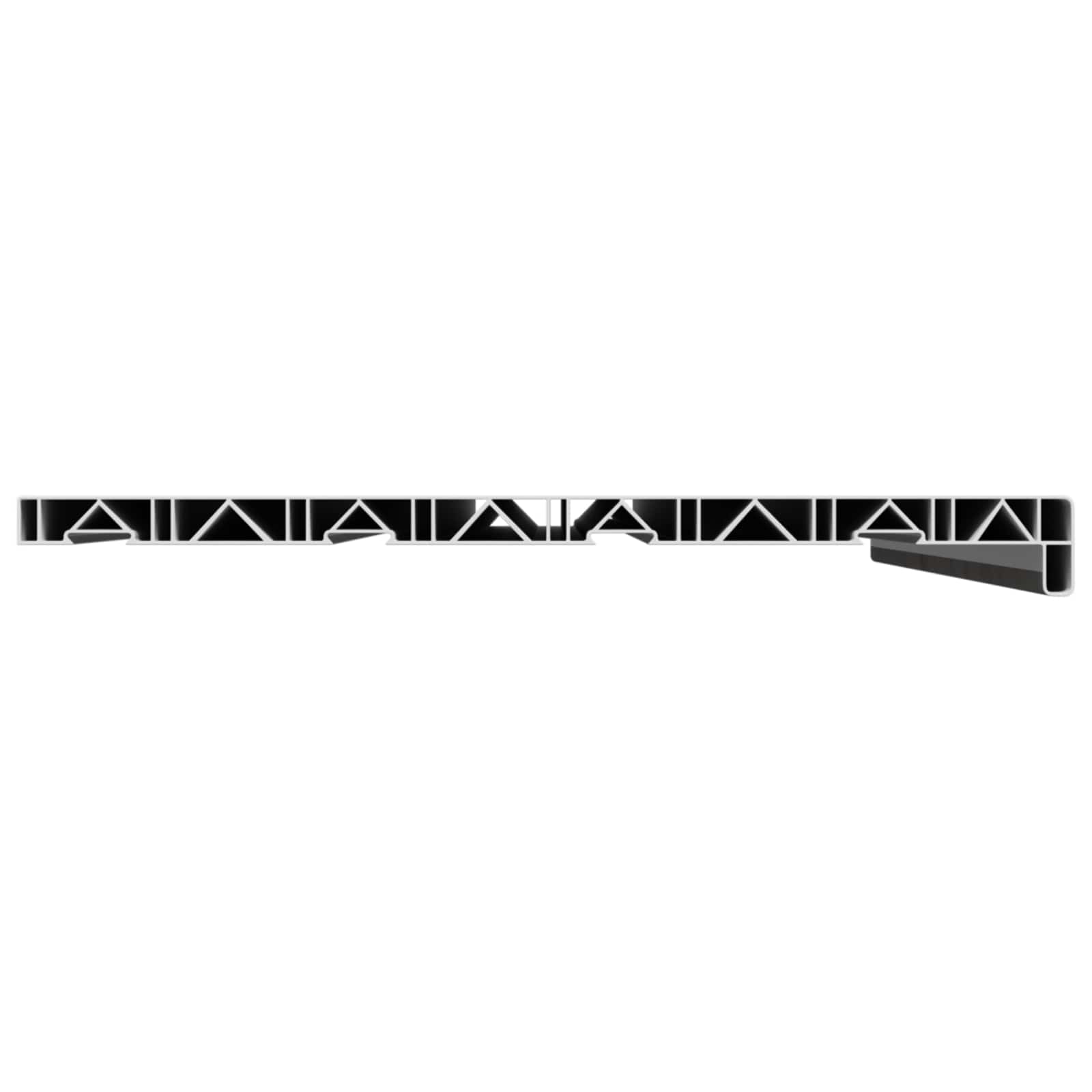 Prozorska klupčica Mramorna tekstura 100 x 45 x 4,5 cm PVC