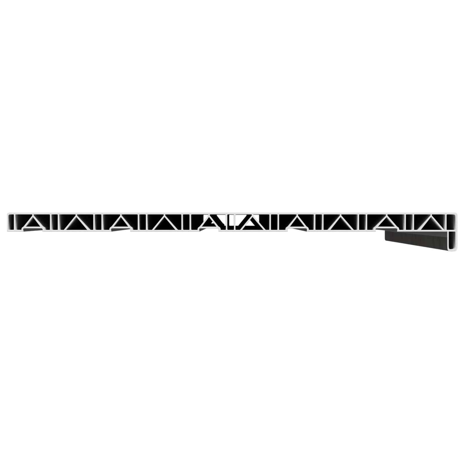 Prozorska klupčica Mramorna tekstura 60 x 50 x 4,5 cm PVC