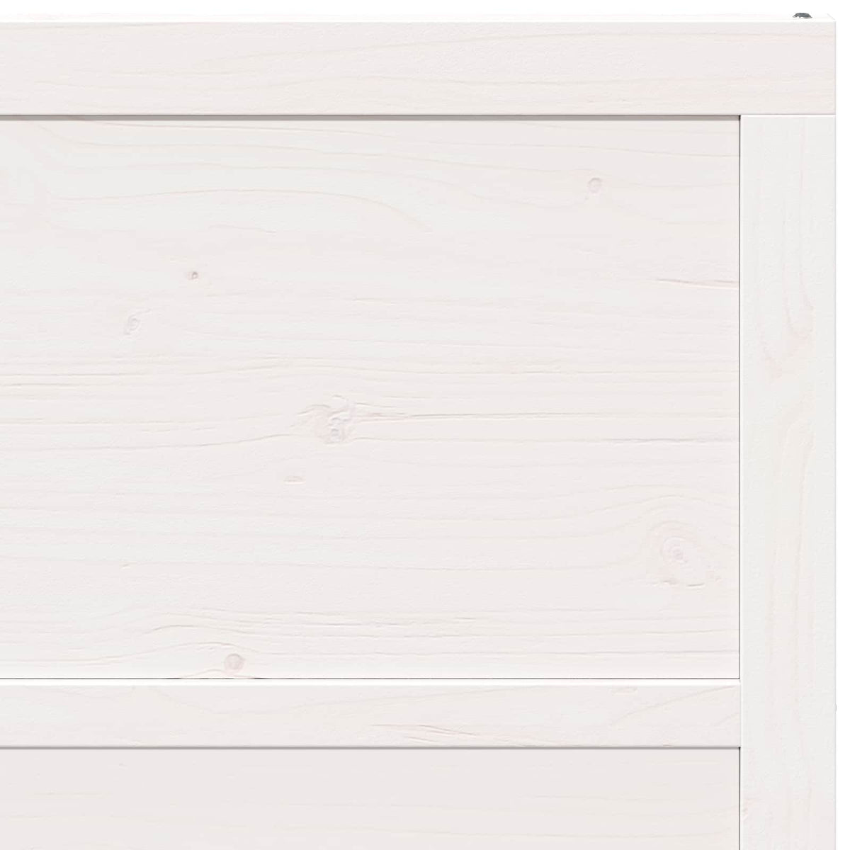 Vrata staje Bijela 100 x 2,5 x 208 cm Masivna borovina