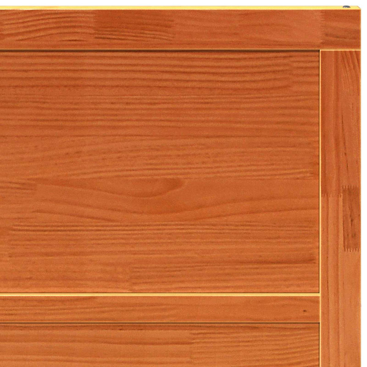 Vrata staje Voštanosmeđa 100 x 2,5 x 208 cm Masivna borovina