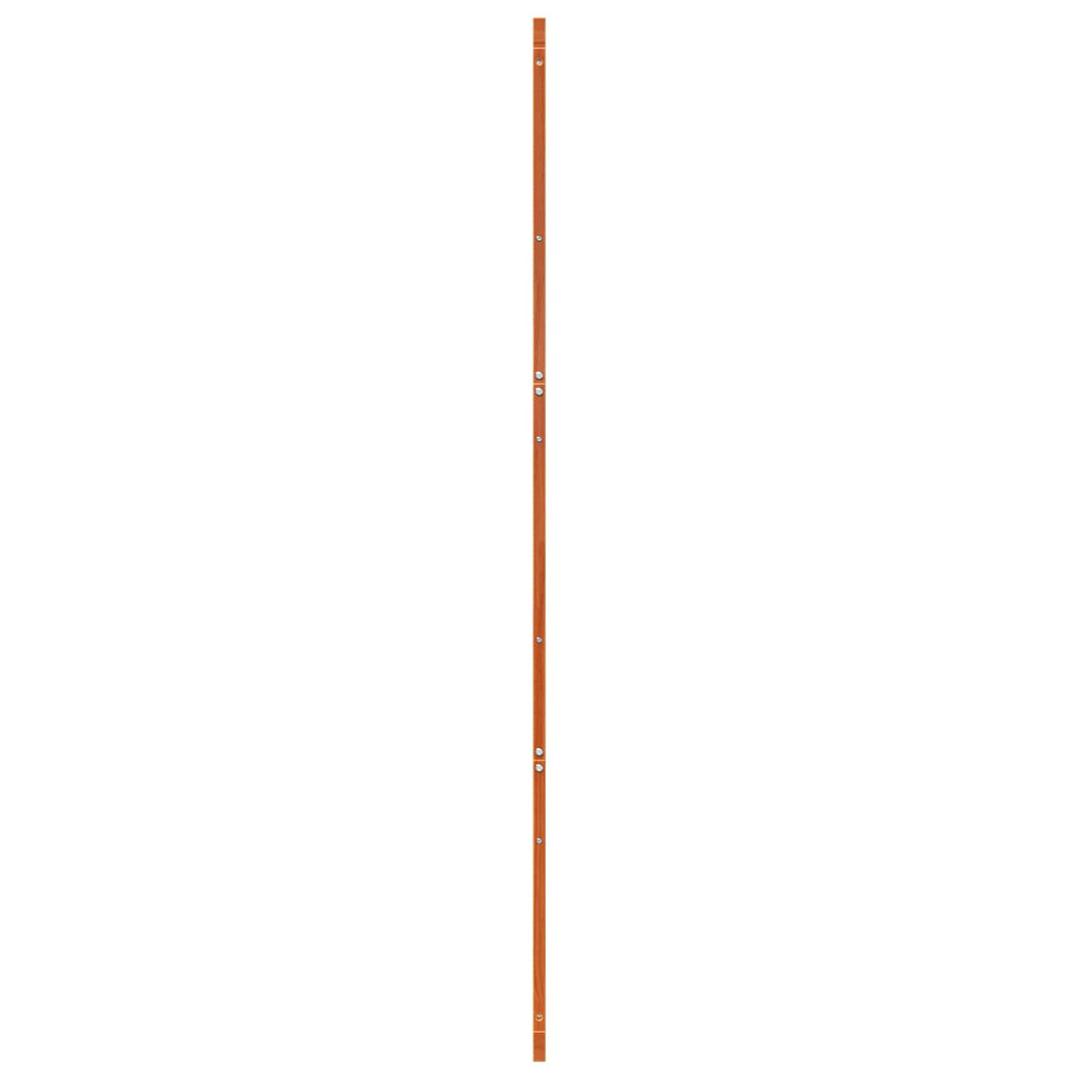 Vrata staje Voštanosmeđa 100 x 2,5 x 208 cm Masivna borovina