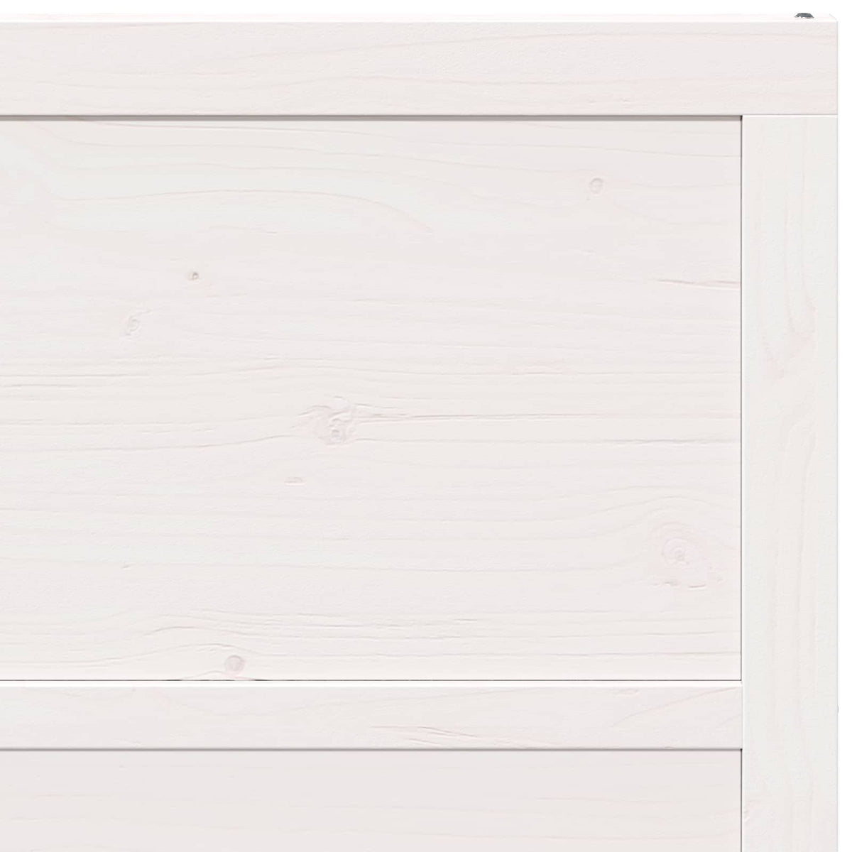 Vrata staje Bijela 90 x 2,5 x 208 cm Masivna borovina