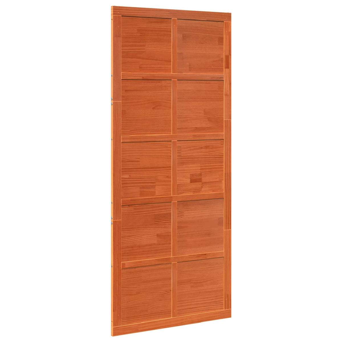 Vrata staje Voštanosmeđa 100 x 2,5 x 208 cm Masivna borovina