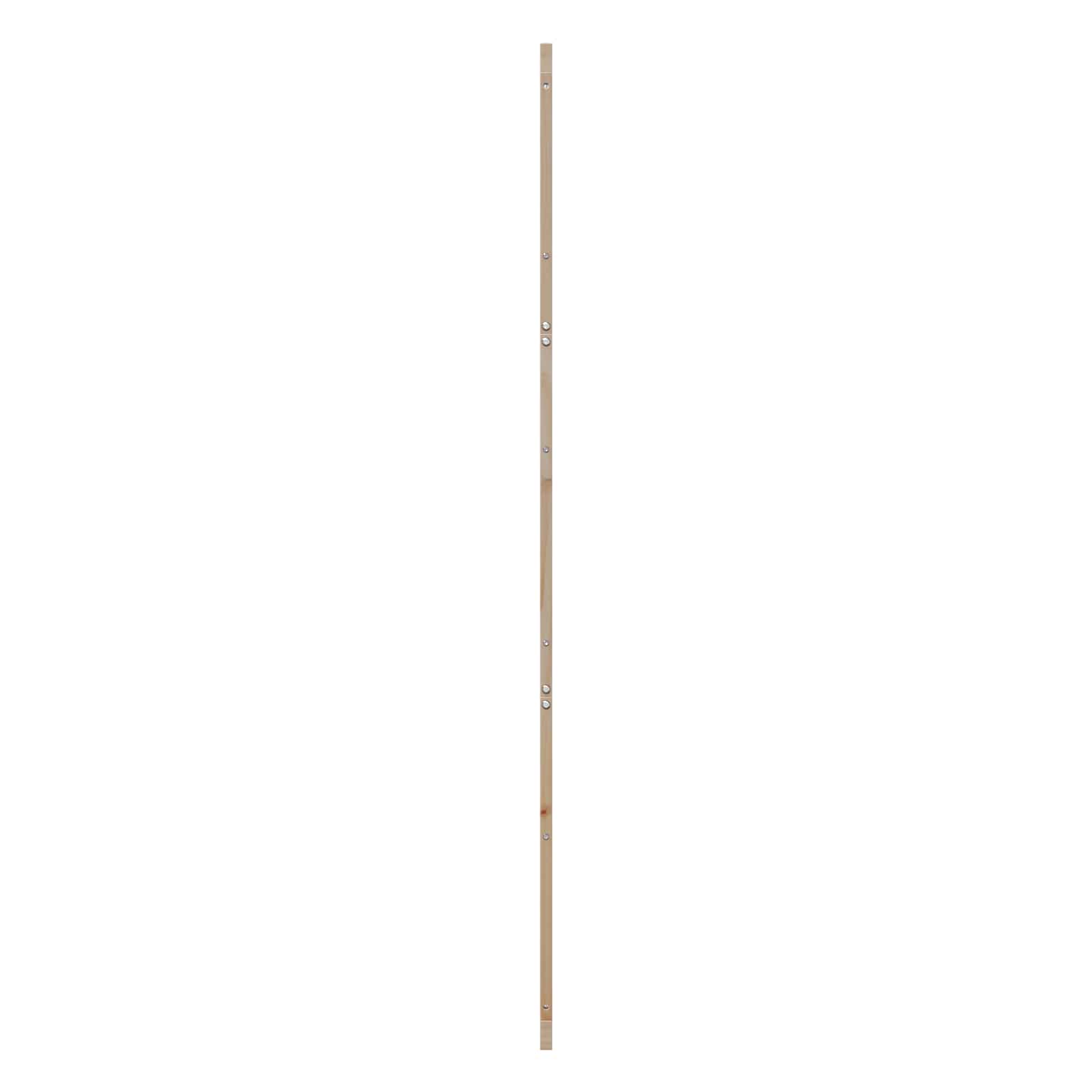 Vrata staje Prirodna 80 x 2,5 x 208 cm Masivna borovina