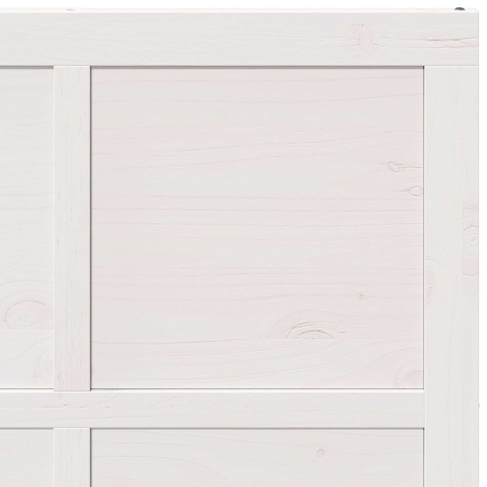 Vrata staje Bijela 80 x 2,5 x 208 cm Masivna borovina