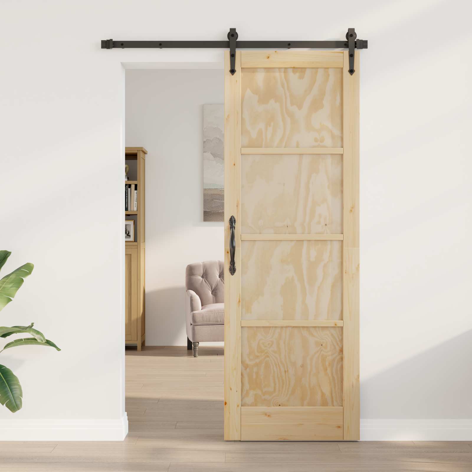 Unutarnja vrata Prirodna 73,5 x 211 cm Šperploča