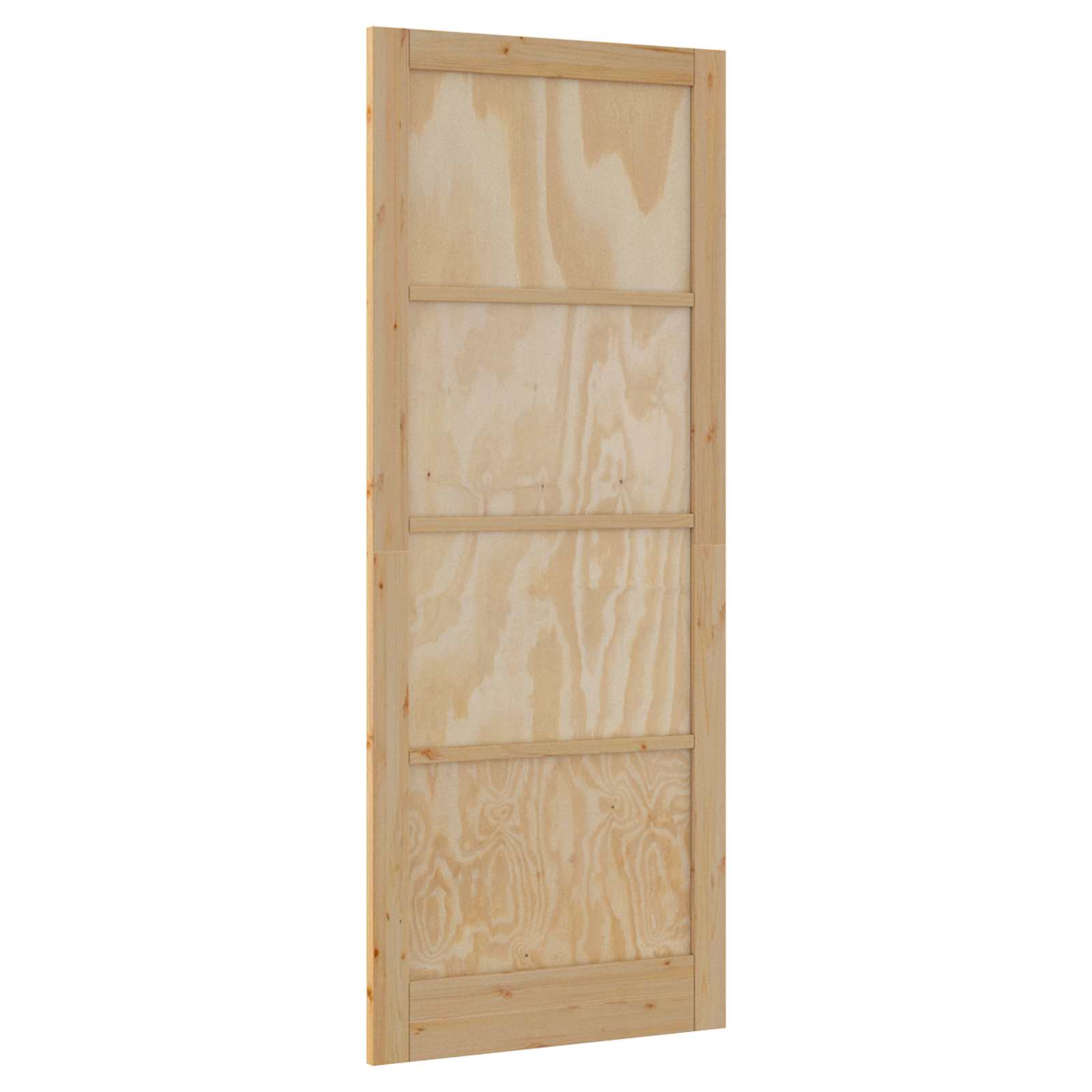 Unutarnja vrata Prirodna 83 x 232 cm Šperploča