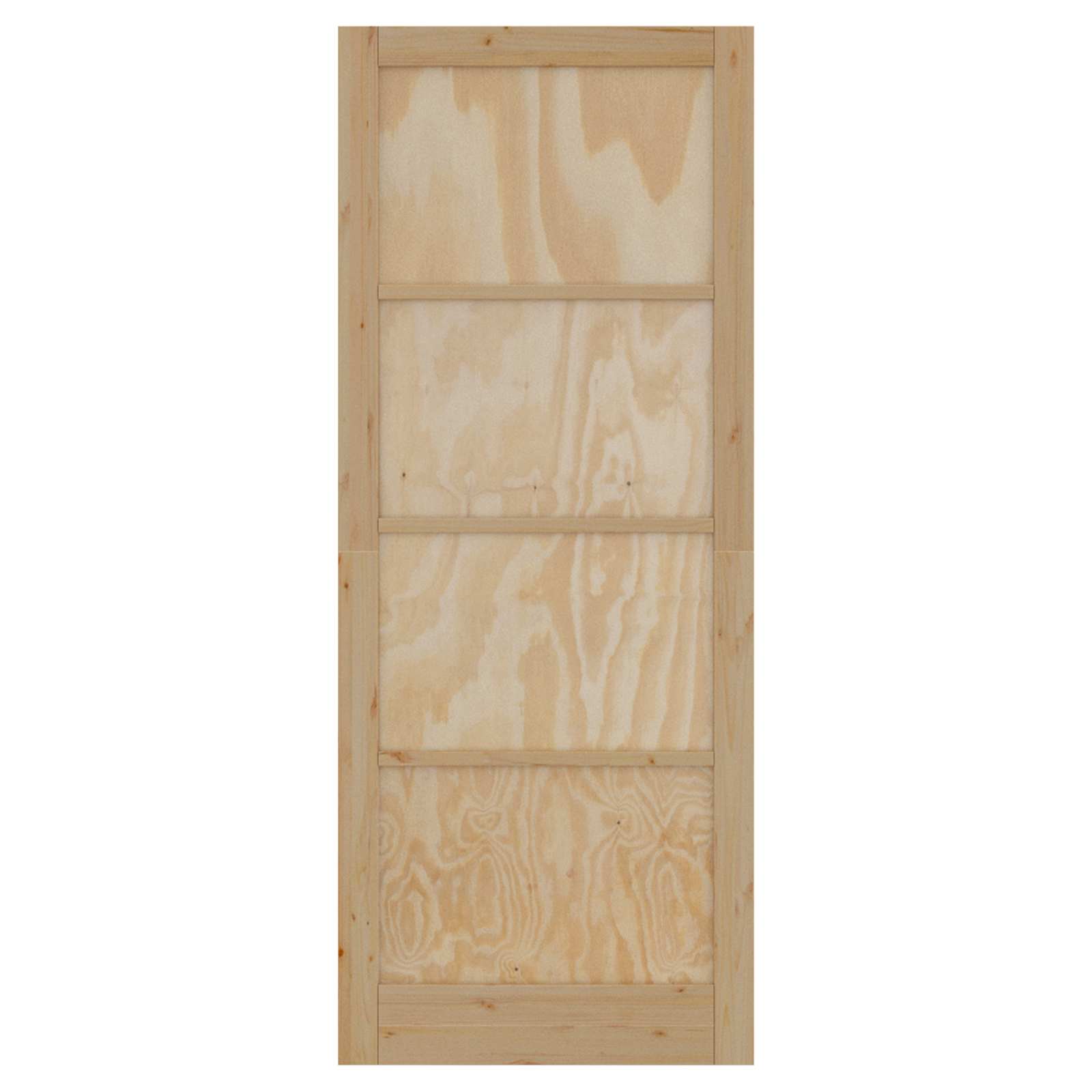 Unutarnja vrata Prirodna 83 x 232 cm Šperploča