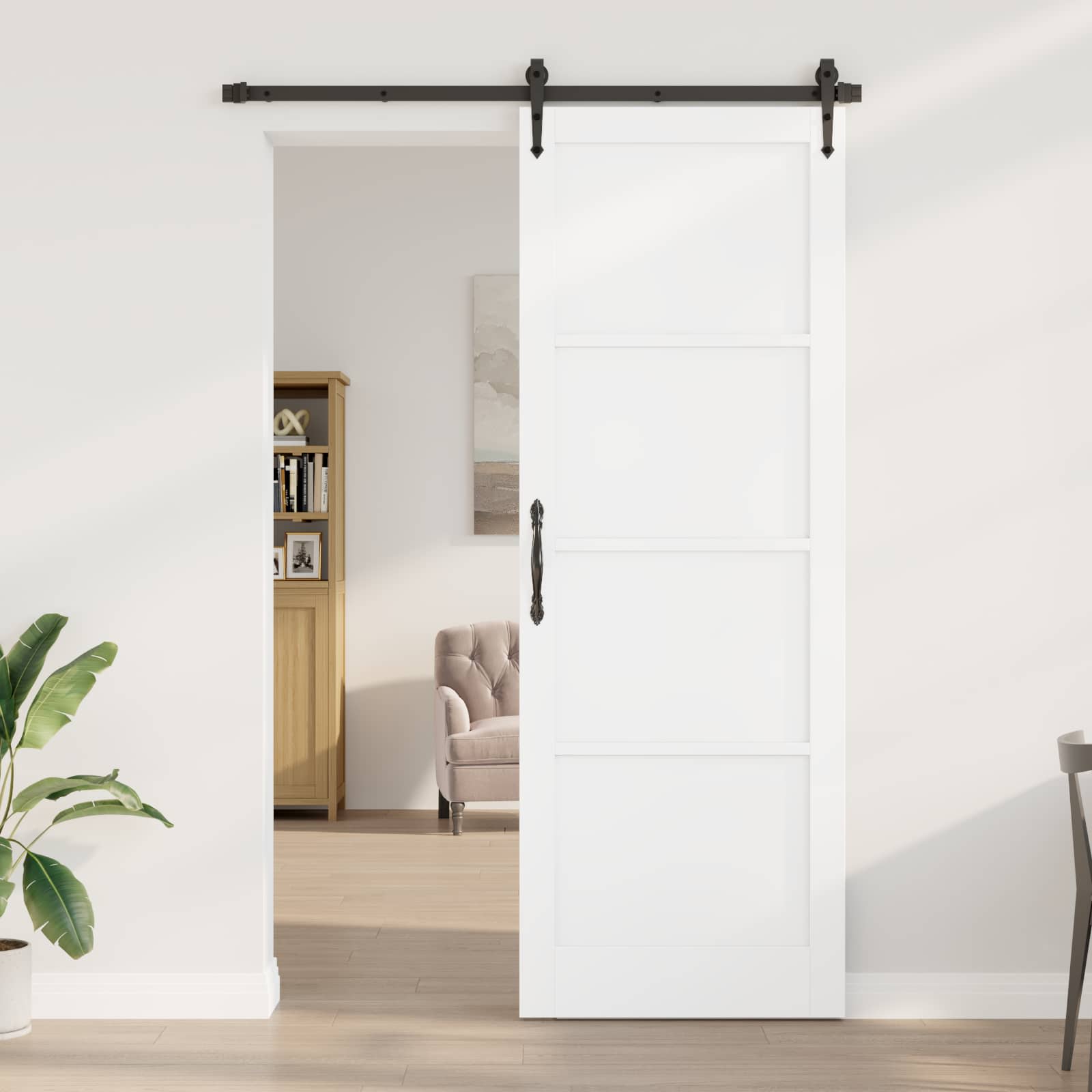 Unutarnja vrata Bijela 83 x 232 cm Šperploča