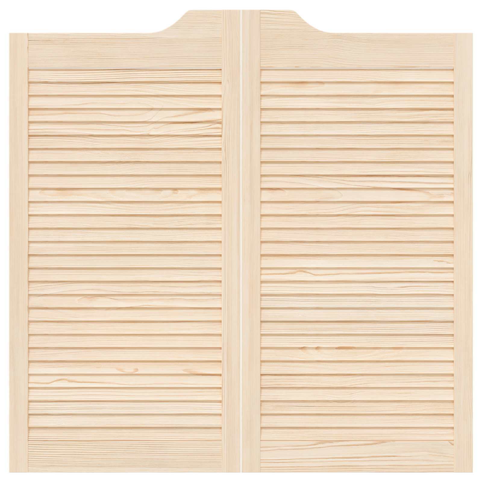 Vrata na rasklapanje Prirodna 100 x 50 cm Masivna borovina