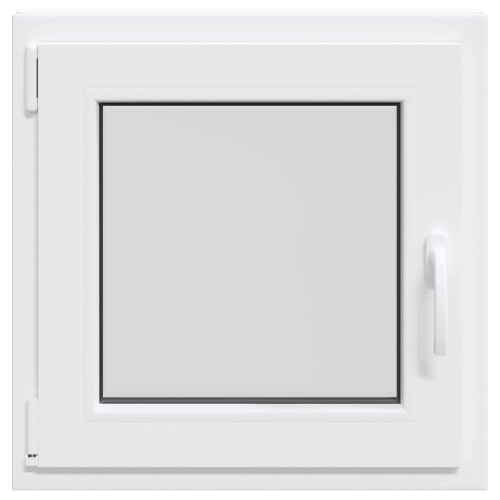 Prozor za podrum RISOR 60 x 60 cm PVC i staklo Bijela