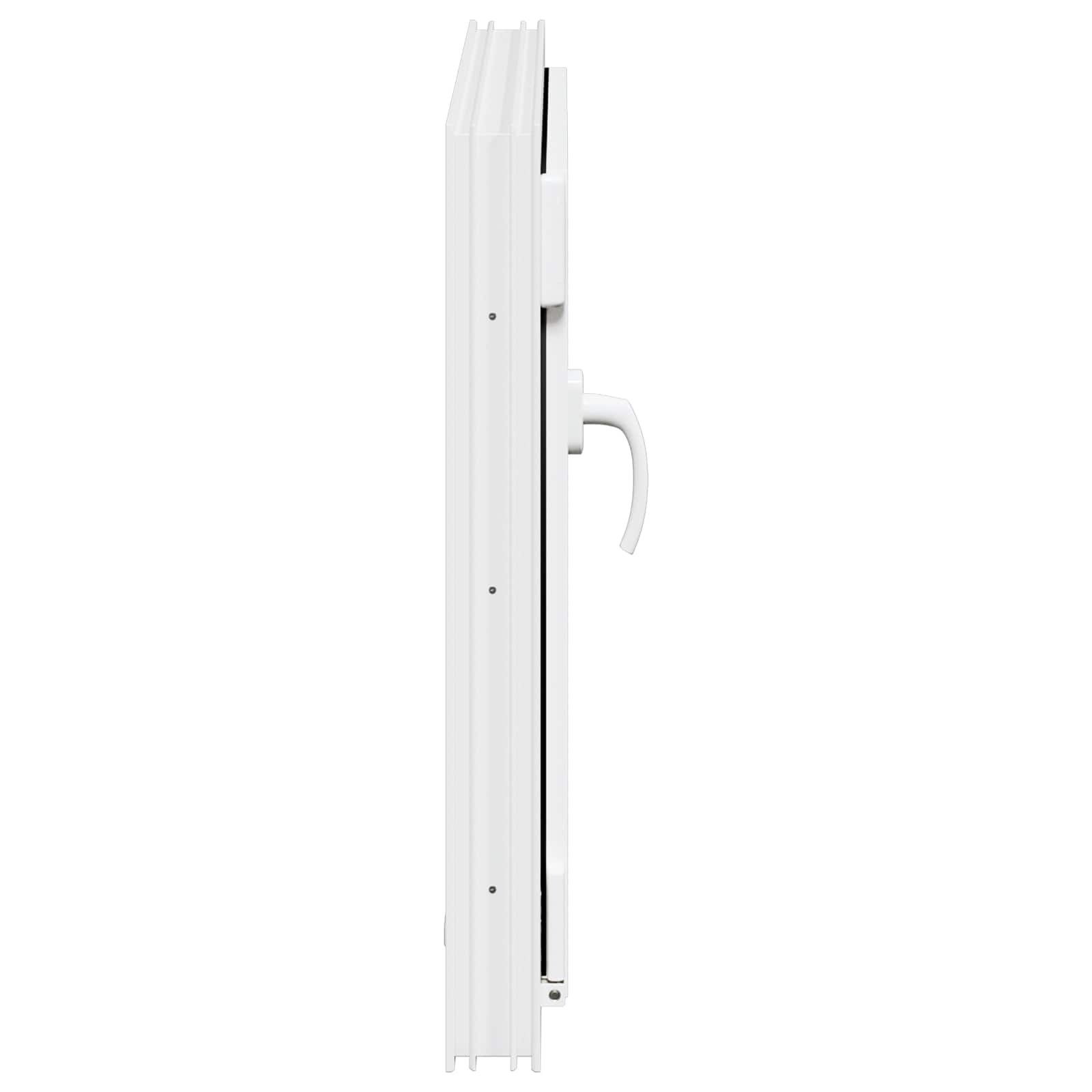 Prozor za podrum RISOR 60 x 60 cm PVC i staklo Bijela