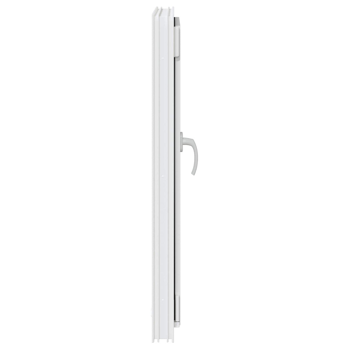 Prozor za podrum RISOR 60 x 80 cm PVC i staklo Bijela