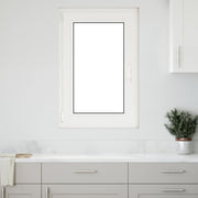 Prozor za podrum RISOR 60 x 90 cm PVC i staklo Bijela