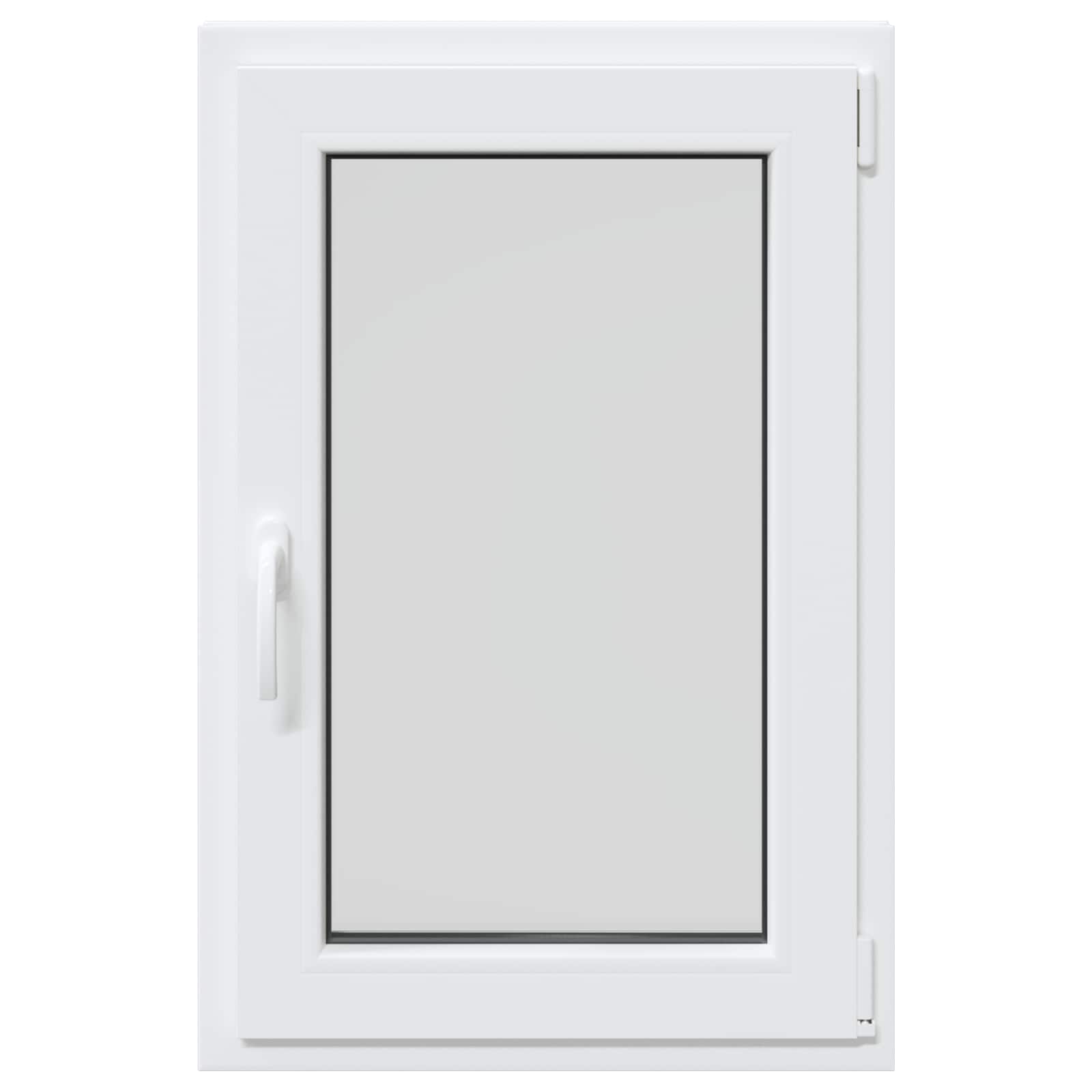 Prozor za podrum RISOR 60 x 100 cm PVC i staklo Bijela
