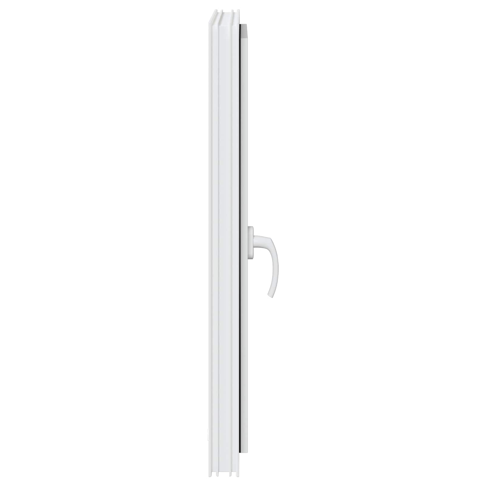 Prozor za podrum RISOR 60 x 100 cm PVC i staklo Bijela