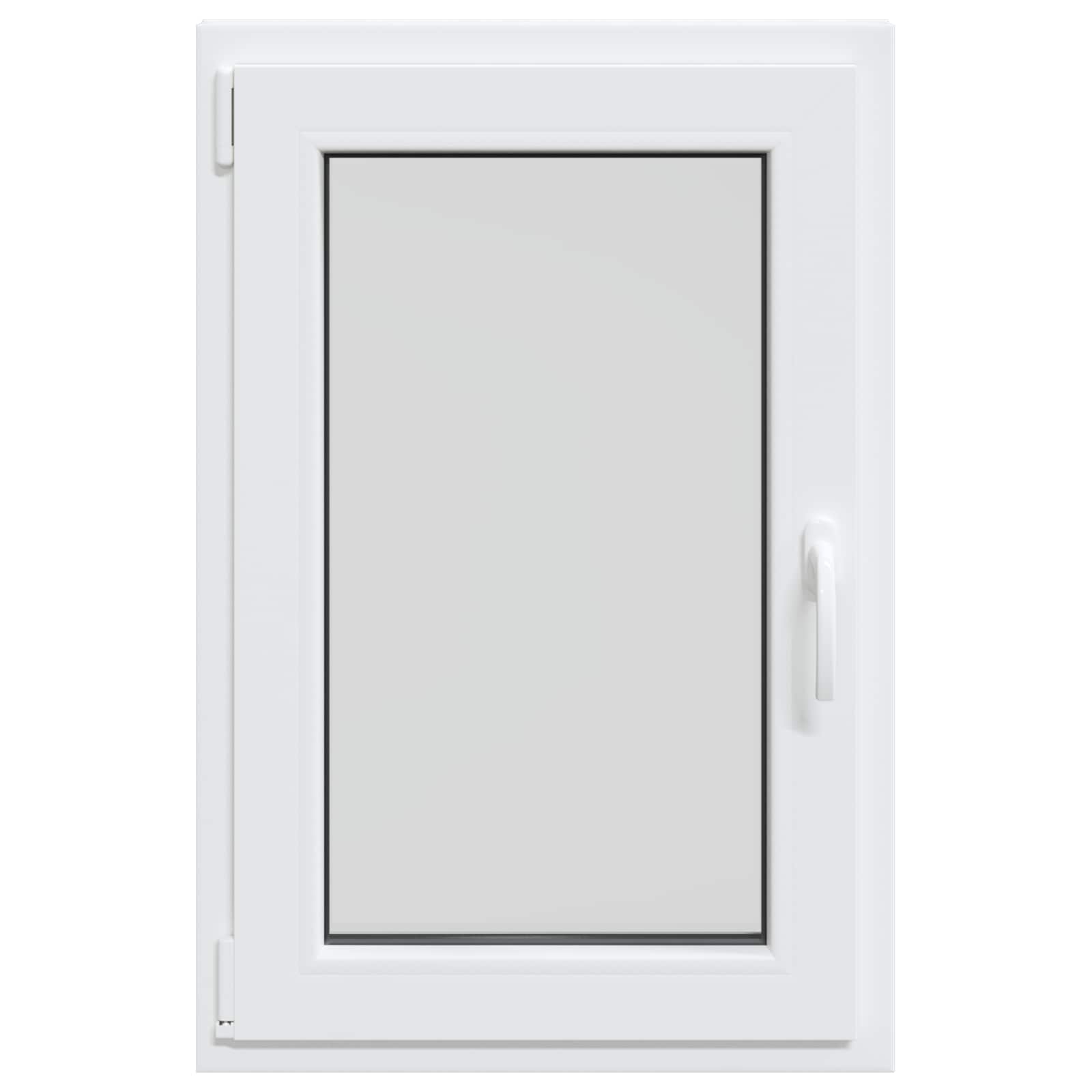 Prozor za podrum RISOR 60 x 100 cm PVC i staklo Bijela