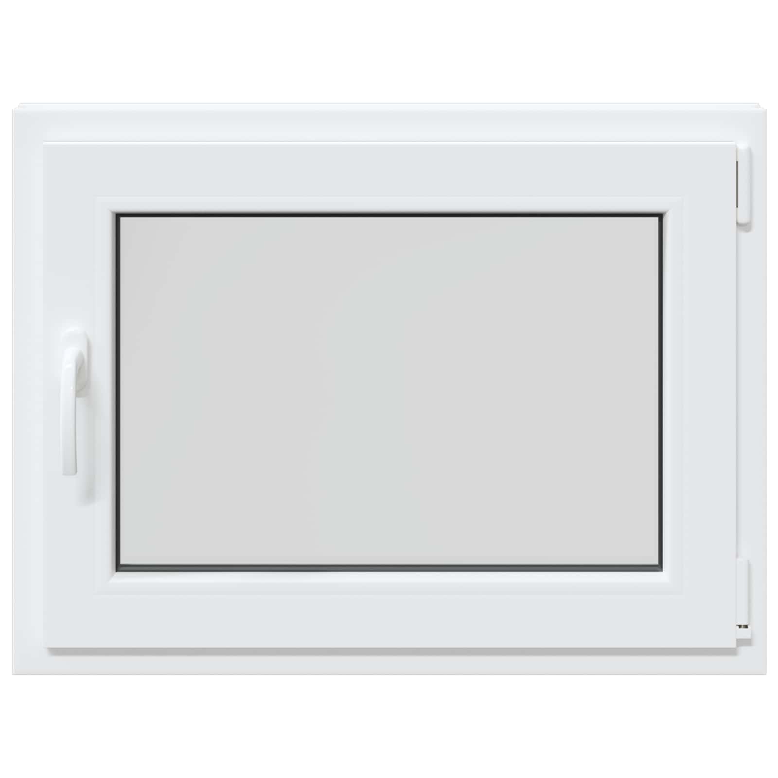 Prozor za podrum RISOR 80 x 70 cm PVC i staklo Bijela