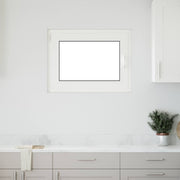 Prozor za podrum RISOR 80 x 70 cm PVC i staklo Bijela