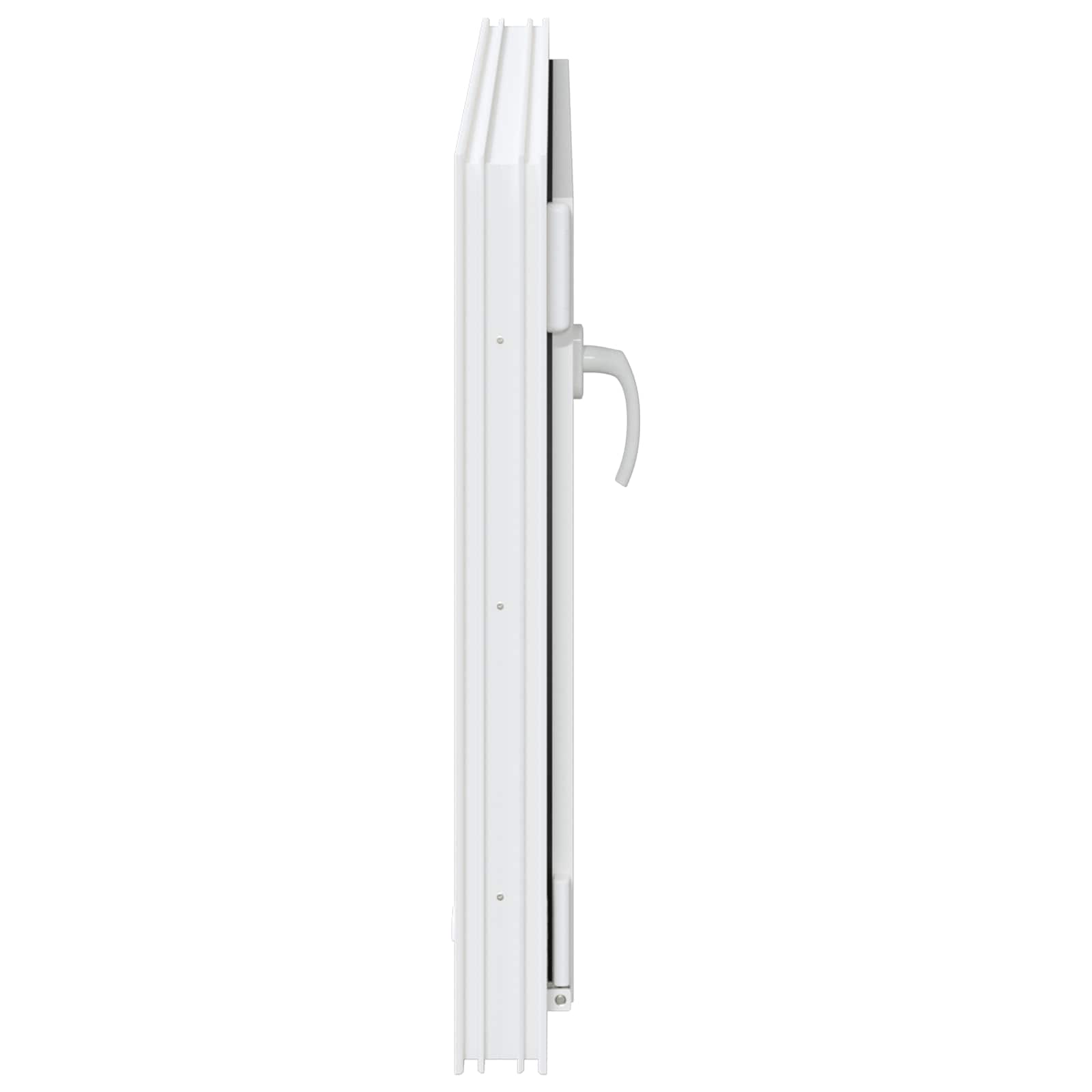 Prozor za podrum RISOR 90 x 50 cm PVC i staklo Bijela