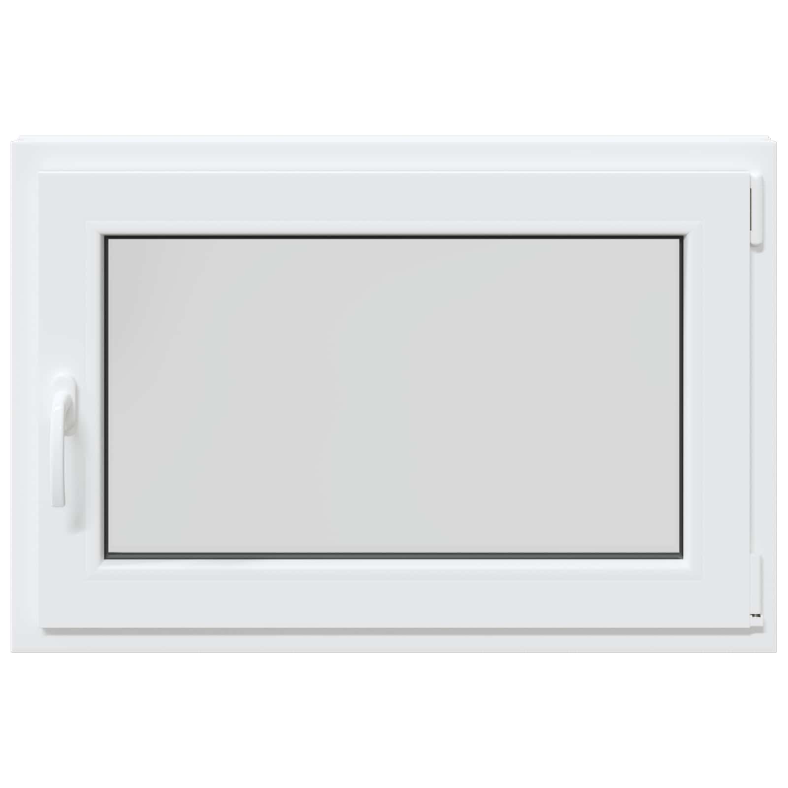 Prozor za podrum RISOR 90 x 60 cm PVC i staklo Bijela