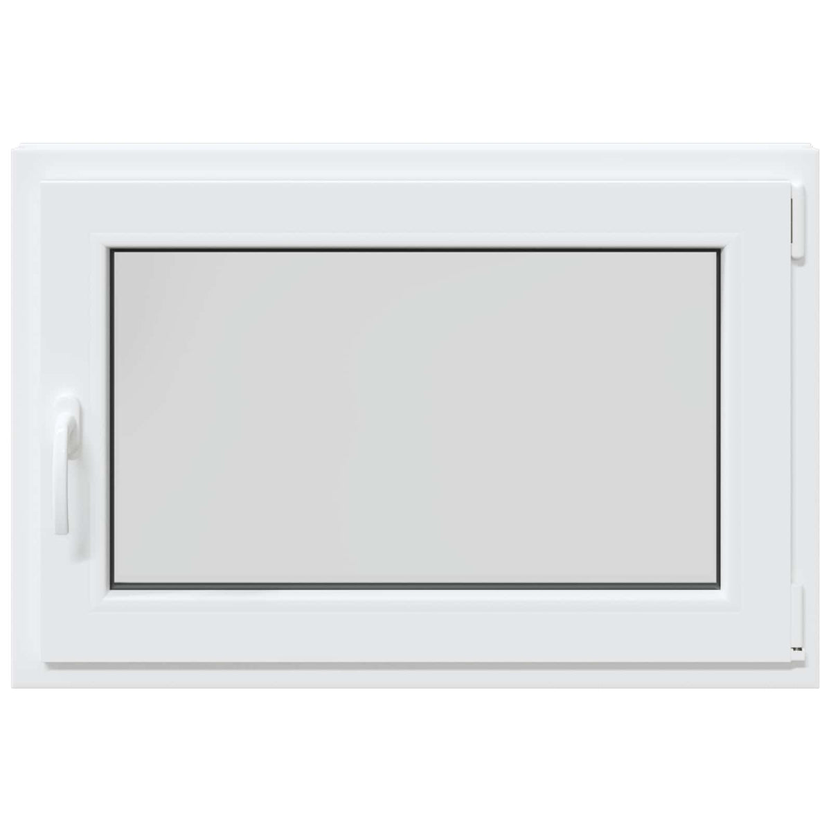 Prozor za podrum RISOR 90 x 70 cm PVC i staklo Bijela