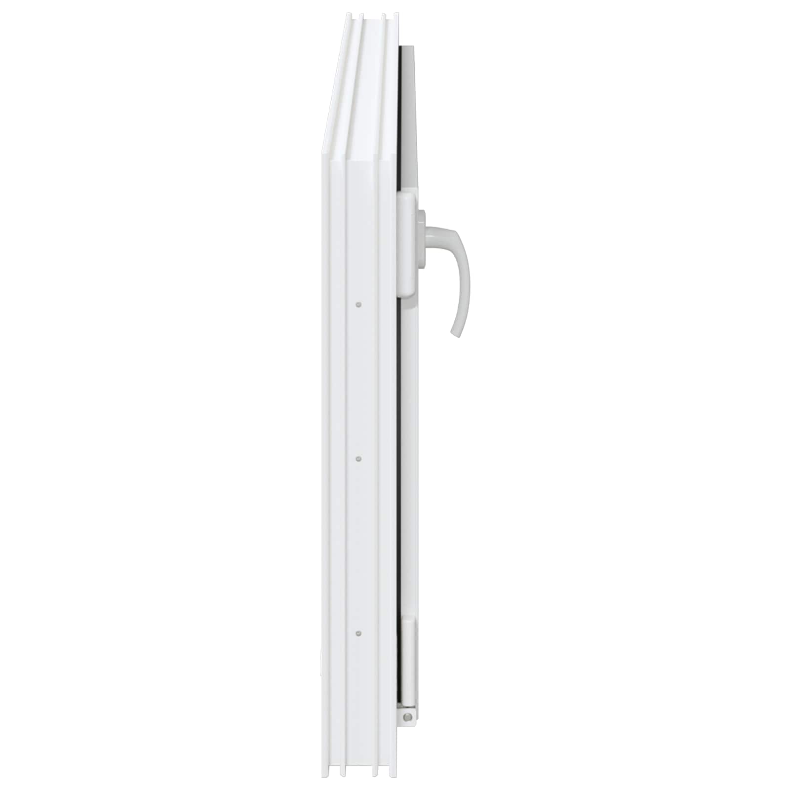Prozor za podrum RISOR 100 x 50 cm PVC i staklo Bijela