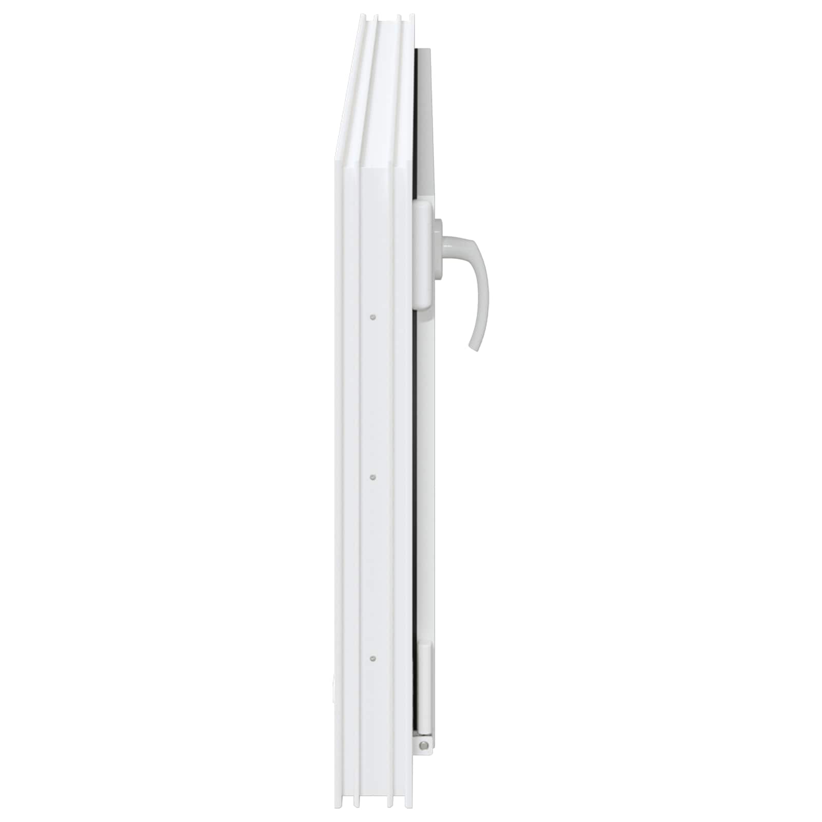 Prozor za podrum RISOR 100 x 50 cm PVC i staklo Bijela