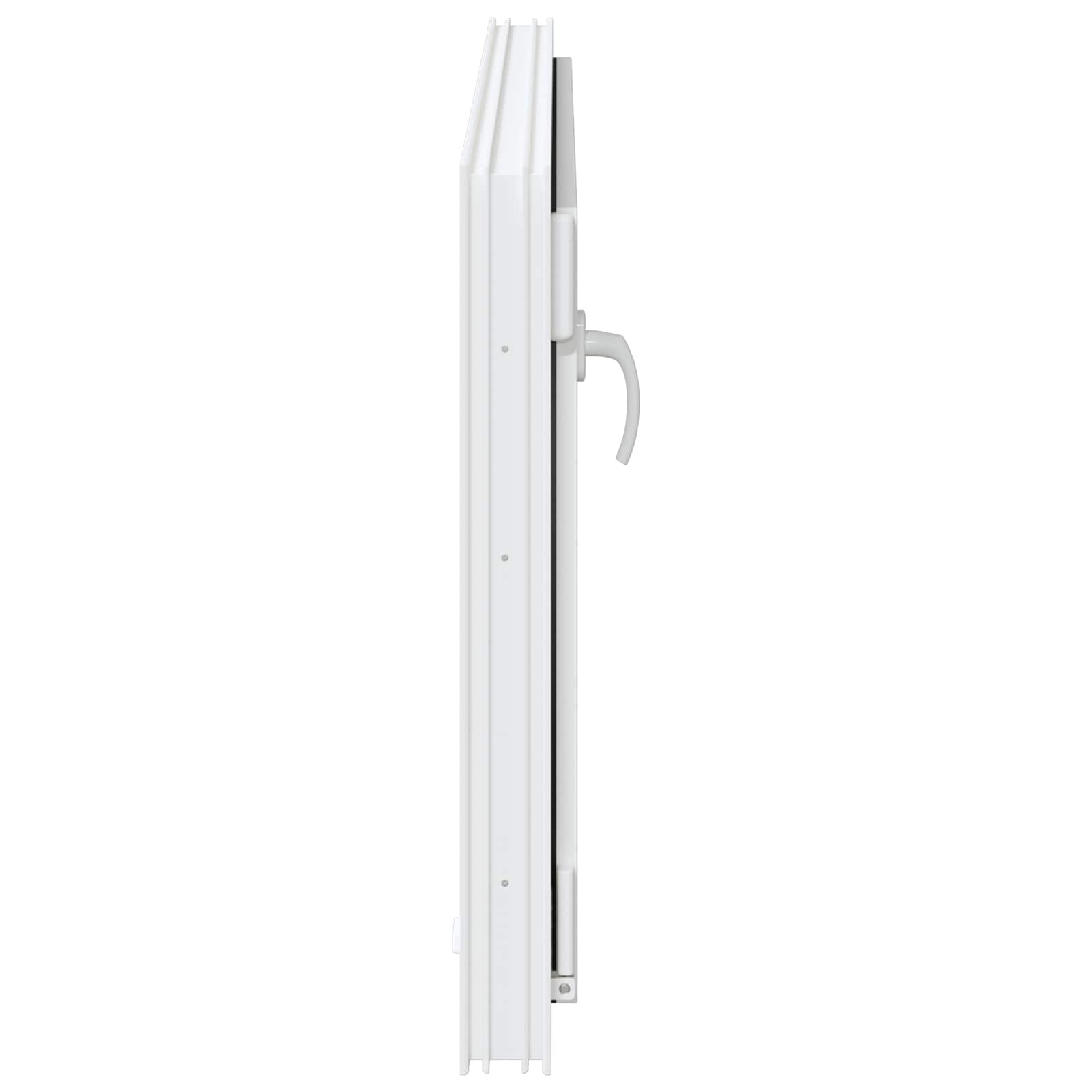 Prozor za podrum RISOR 100 x 60 cm PVC i staklo Bijela