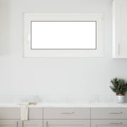 Prozor za podrum RISOR 110 x 50 cm PVC i staklo Bijela