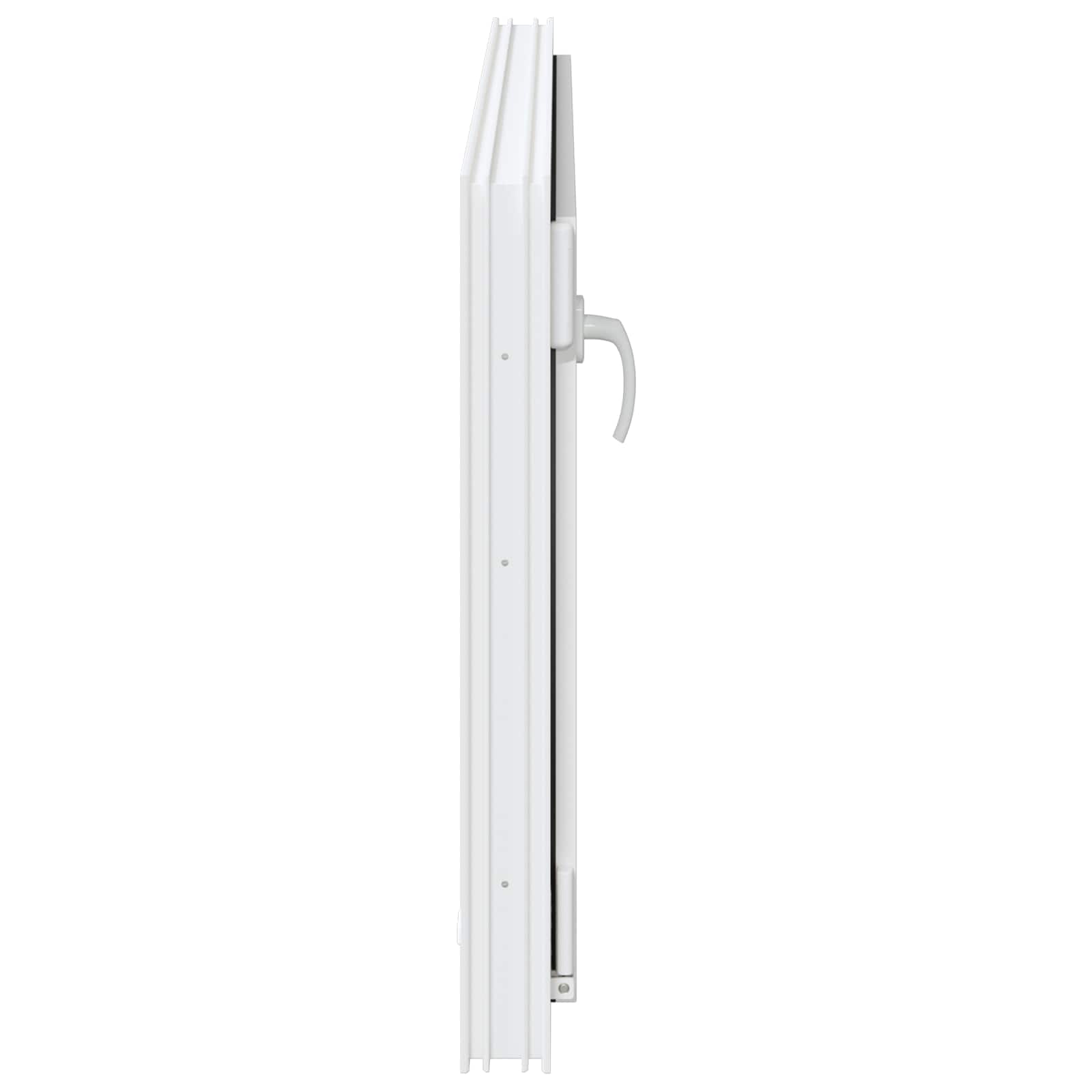 Prozor za podrum RISOR 110 x 50 cm PVC i staklo Bijela
