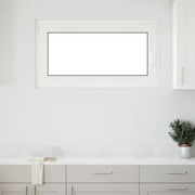 Prozor za podrum RISOR 110 x 60 cm PVC i staklo Bijela