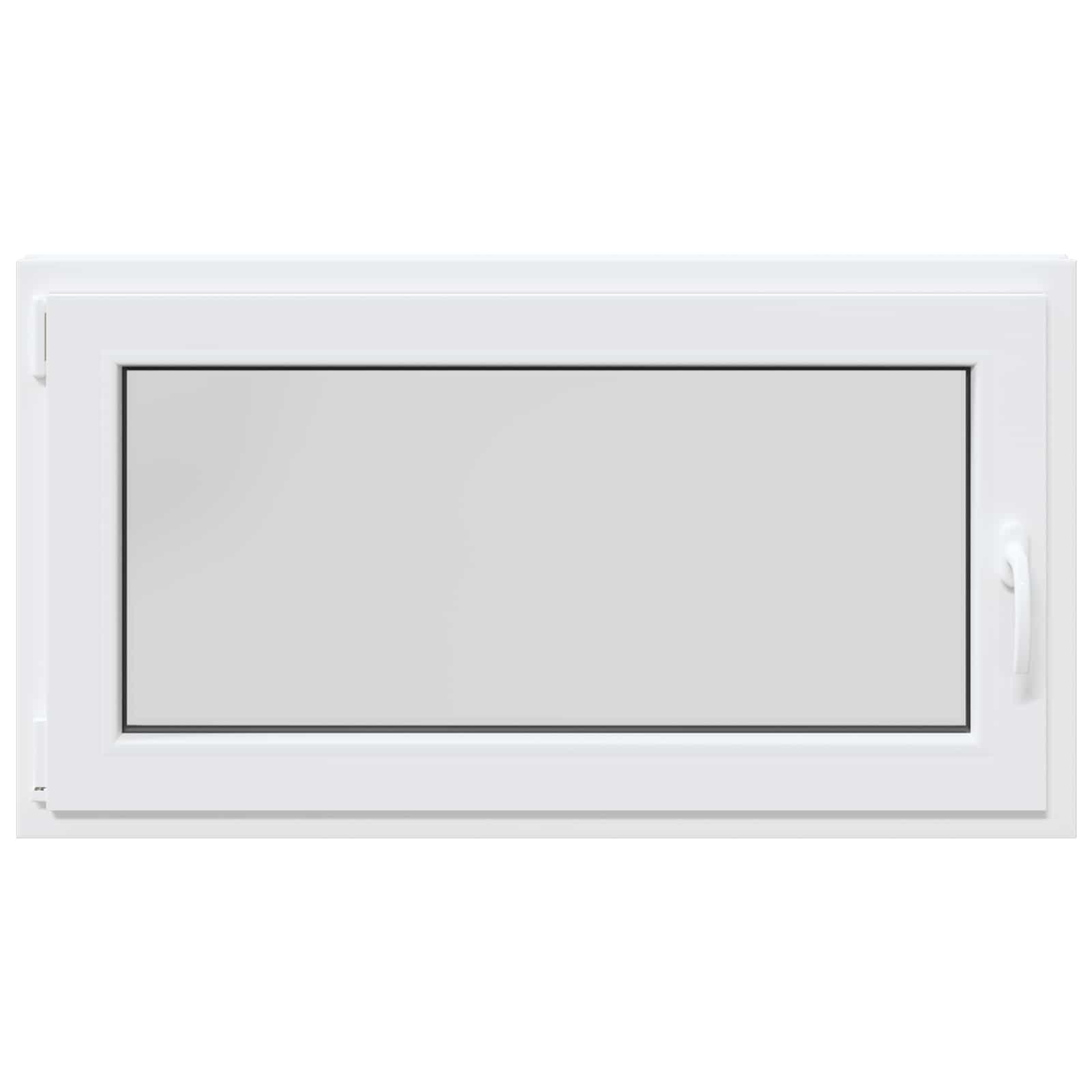 Prozor za podrum RISOR 110 x 60 cm PVC i staklo Bijela